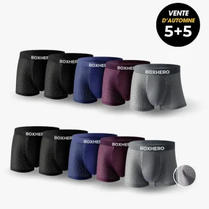 BOXER BOXHERO 1.0 EN FIBRE DE BAMBOU - CONFORT RÉVOLUTIONNÉ TOUT AU LONG DE LA JOURNÉE